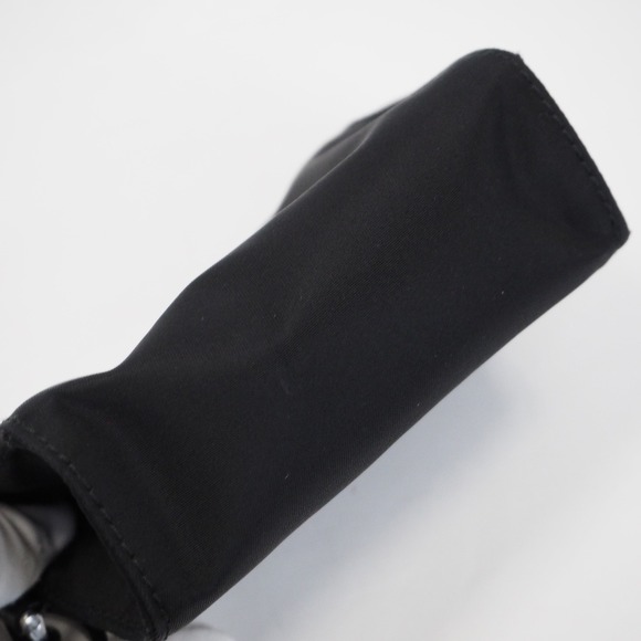 Prada Tessuto Travel Mini Pouch Accessory Nylon Leather Black - Picture 5 of 7